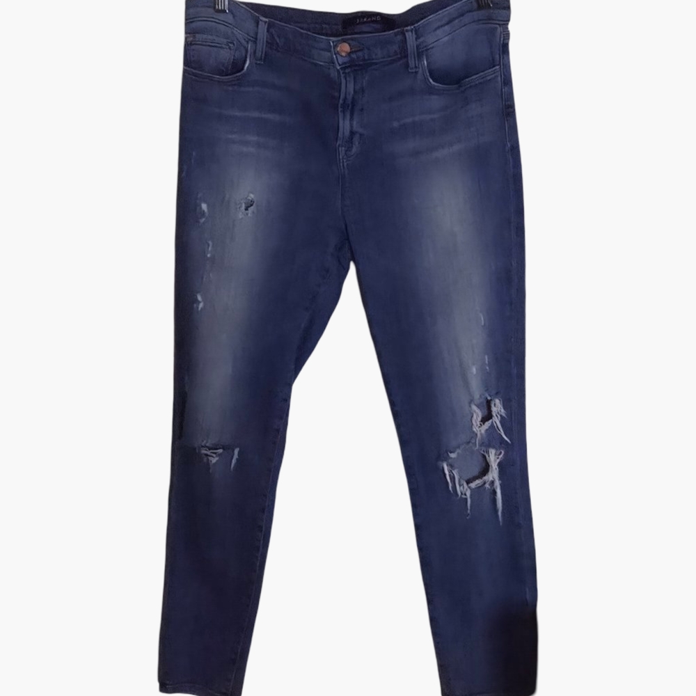 J Brand Women’s Size 32‎ Distressed Capri Jeans – Pulse Style